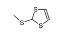 2-methylsulfanyl-1,3-dithiole结构式