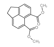 5,6-Acenaphthylenedicarboxylicacid, 1,2-dihydro-, 5,6-dimethyl ester结构式