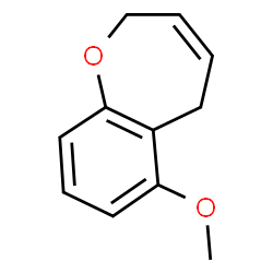 6-METHOXY-2,5-DIHYDRO-BENZO[B]OXEPINE结构式