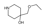 4-(ethoxymethyl)piperidin-4-ol structure