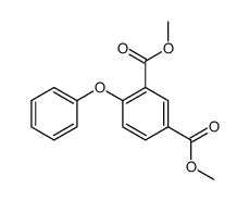 4-phenoxy-1,3-benzenedicarboxylic acid dimethyl ester Structure