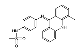 N-[4-[(4-methylacridin-9-yl)amino]phenyl]methanesulfonamide结构式