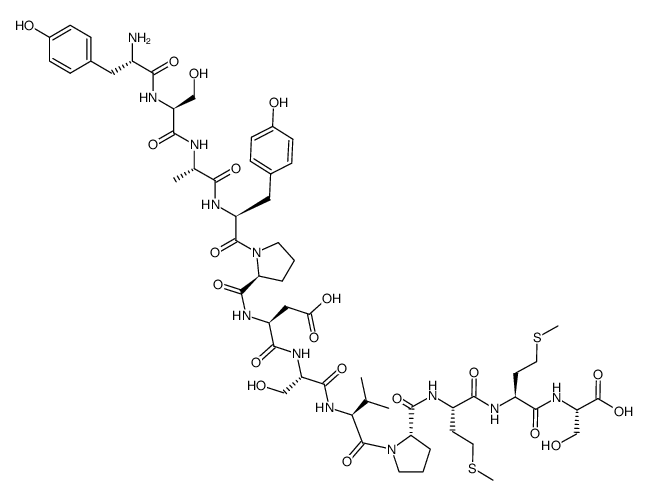 Ephrin-A2-selective YSA-peptide结构式