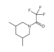 Piperidine, 3,5-dimethyl-1-(trifluoroacetyl)- (9CI)结构式
