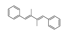 ((1E,3E)-2,3-dimethylbuta-1,3-diene-1,4-diyl)dibenzene结构式