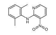 N-(2,6-dimethylphenyl)-3-nitropyridin-2-amine结构式