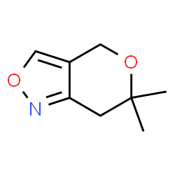 4H-Pyrano[4,3-c]isoxazole,6,7-dihydro-6,6-dimethyl-(9CI)结构式