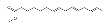 7,10,13-Hexadecatrienoic acid, methyl ester结构式
