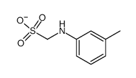 m-methylanilinomethanesulfonate结构式