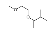 2-(2-methoxyethoxy)-3-methylbut-1-ene结构式