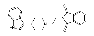 2-[2-[4-(1H-Indol-3-yl)-1-piperidinyl]ethyl]-1H-isoindole-1,3(2H)-dione picture