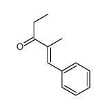 2-Methyl-1-phenyl-1-penten-3-one Structure