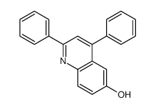 2,4-diphenylquinolin-6-ol结构式