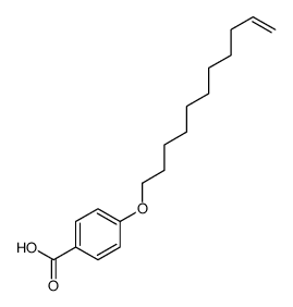 4-undec-10-enoxybenzoic acid Structure