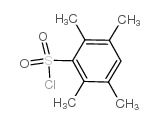 2,3,5,6-Tetramethylbenzene-1-sulfonyl chloride structure