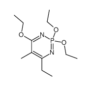 2,2,4-triethoxy-6-ethyl-5-methyl-2λ5-[1,3,2]diazaphosphinine结构式