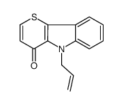 5-prop-2-enylthiopyrano[3,2-b]indol-4-one结构式