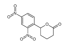 6-(2,4-dinitrophenyl)oxan-2-one Structure