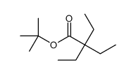 tert-butyl 2,2-diethylbutanoate结构式