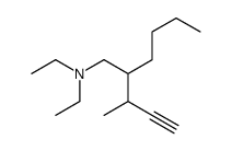 2-but-3-yn-2-yl-N,N-diethylhexan-1-amine Structure