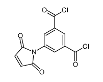 5-maleimidyl-isophthalic acid dichloride结构式