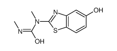 1-(5-hydroxy-1,3-benzothiazol-2-yl)-1,3-dimethylurea结构式