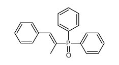 2-diphenylphosphorylprop-1-enylbenzene Structure