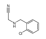 2-[(2-chlorophenyl)methylamino]acetonitrile结构式