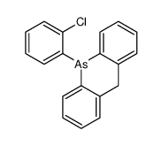 5-(2-chlorophenyl)-10H-acridarsine Structure