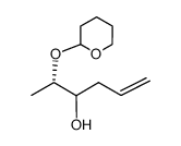 5-Hexen-3-ol,2-[(tetrahydro-2H-pyran-2-yl)oxy]-,(2S)-(9CI) Structure