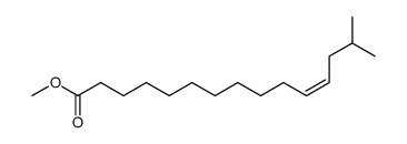 methyl (Z)-14-methyl-11-pentadecenate Structure