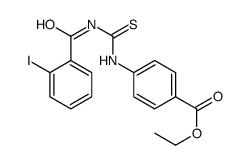 ethyl 4-[(2-iodobenzoyl)carbamothioylamino]benzoate Structure