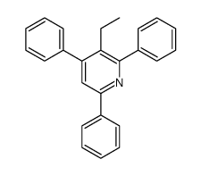 3-ethyl-2,4,6-triphenylpyridine Structure