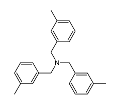 tris(3-methylbenzyl)amine Structure