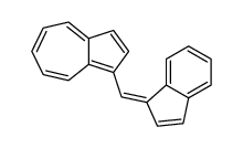 1-(inden-1-ylidenemethyl)azulene Structure