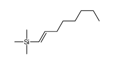 trimethyl(oct-1-enyl)silane Structure