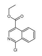 ethyl 1-chloroisoquinoline-4-carboxylate结构式