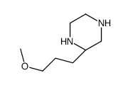 Piperazine, 2-(3-methoxypropyl)-, (2S)- (9CI) structure