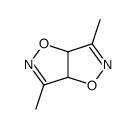 3,6-dimethyl-3a,6a-dihydro-isoxazolo[5,4-d]isoxazole Structure