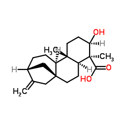(3ALPHA,4ALPHA)-3-羟基贝壳杉-16-烯-18-酸图片