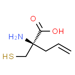 4-Pentenoicacid,2-amino-2-(mercaptomethyl)-,(2R)-(9CI) Structure