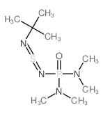 N-[[(tert-butylimino-λ4-sulfanylidene)amino]-(dimethylamino)phosphoryl]-N-methylmethanamine Structure