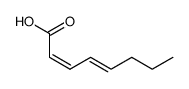 (2Z,4E)-octa-2,4-dienoic acid结构式