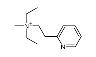(2-(2-Pyridyl)ethyl)diethylmethylammonium结构式