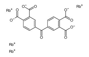 4-(3,4-dicarboxylatobenzoyl)phthalate,rubidium(1+)结构式