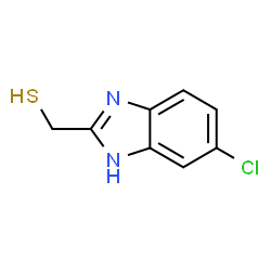 1H-Benzimidazole-2-methanethiol,5-chloro-(9CI)结构式