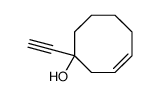 1-Ethinylcyclooct-3-enol Structure