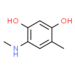 1,3-Benzenediol, 4-methyl-6-(methylamino)- (9CI) Structure