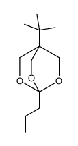 4-tert-butyl-1-propyl-2,6,7-trioxabicyclo[2.2.2]octane structure