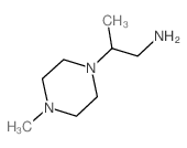 1-Piperazineethanamine,-bta-,4-dimethyl-(9CI) structure